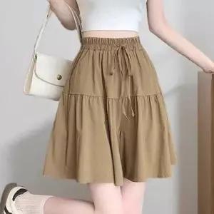 골프 여성 검정 에이라인 큐롯 바지 치마 A라 WFLMT6M