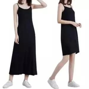 이너 나시 DS 신축성 좋은 끈원피스 빅사이즈 WFLMTQC