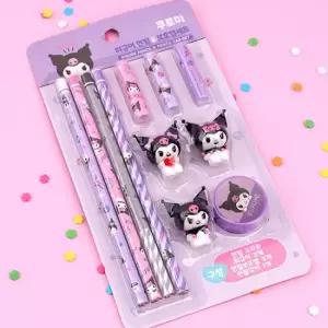 쿠로미 문구세트-피규어 연필보호캡 48326  T0015   쿠로미-T0015