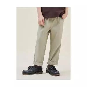 빈폴 키즈 BI5221U02L 화섬 내추럴 배기핏 팬츠 라이트 그린 906393