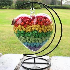 종이학 화병 유리병 하트 소원 장식 선물 감성 기념일