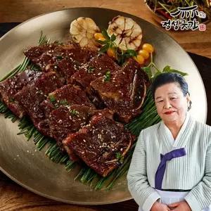 [새해에도 정성가득!] 정성곳간 강순의 특 양념 LA 갈비 400g x 10팩 (총 4kg)