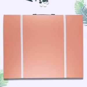 클리어화일 포스터 대형 그림종이 작품 보관 서류 화일 파일 B2 포트폴리오