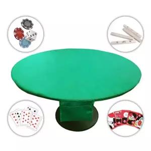 테이블 당구장 카드 트럼프카드 게임 당구다이천 화투판 식탁 보 원형 커버