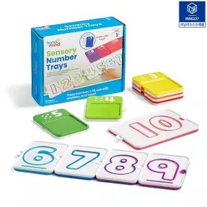 러닝리소스 감각 숫자 트레이 수세기 연산활동 수학 교구 유아 분류놀이 순서 배우기 양면카드