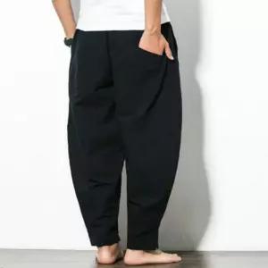 [라일리의류] Rly 남성 배기팬츠 허리밴딩 바지 루즈핏 팬츠 편한바