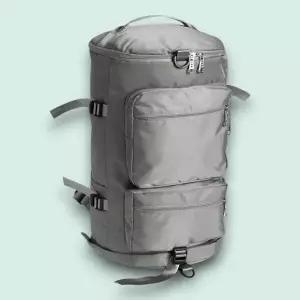 신발수납 게더릭 백팩 그레이 더플 헬스가방 레포츠가