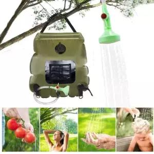 간이샤워기 캠핑용품 야외 전용포켓 워터백 캠핑 20L 샤워기 휴대용