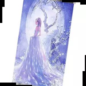 인물보석십자수 백조공주 (패브릭) 보석십자수 사각 45x70