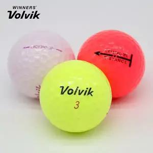 [하프클럽/달인골프]볼빅 3피스 혼합 로스트볼 컬러 A급 10개