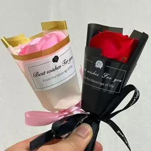어버이날 스승의날 미니 비누꽃다발 비누장미꽃다발 장미 꽃 다발 비누