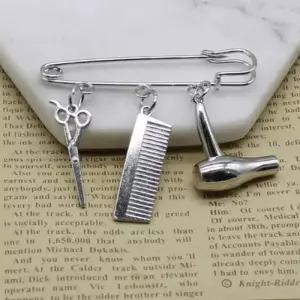 명품 옷핀 브로치 가방 미용사 캐릭터 금속 핀 뱃지