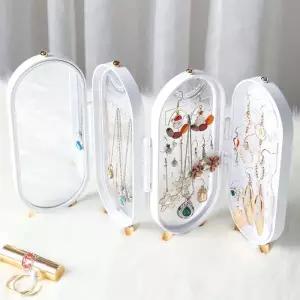 아크릴 쥬얼리 보관함 반지 목걸이 귀걸이 심플 수납 박스