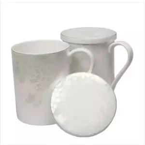 도자기 찻잔 커피 필터 티 스트레이너 머그 물잔 컵