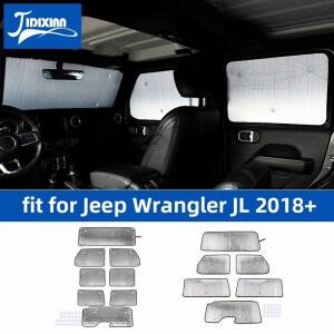 자동차 눈 커버 앞 유리 지프 창문 랭글러용 차단 햇빛가리개 단열 업 앞유리 덮개 패드 썬쉐이드바이저 자외선 썬쉐이드 가리개