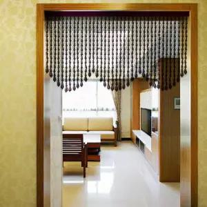 인테리어 문발 구슬발 숏 현관 거실 출입문 비즈발 창문