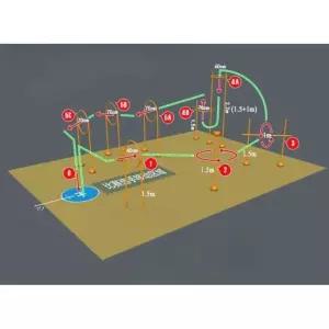 드론 장애물 서킷 레이싱 골대 주행 드론장애물 훈련