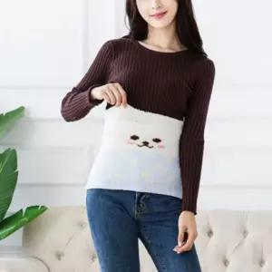 프라픽  배워머 복부 허리 워머 온열 수면 발열 복대 임산부 여성