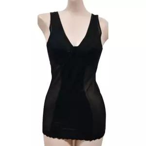 시스루 메쉬 스커트형 올인원 바디 쉐이퍼