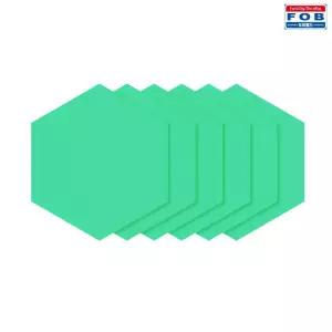 포비 육각보드 고무자석 174 x 200mm 6개입 민트