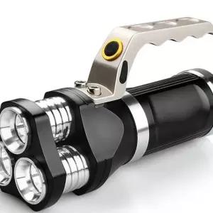 M20 3600루멘 3구 충전식 서치라이트 손전등 L2 손전