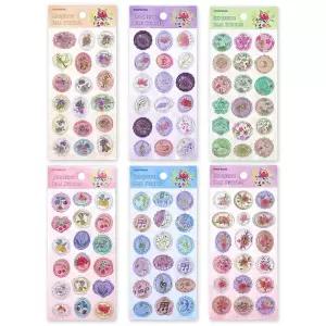 금박 봉투 청첩장 스티커 6종 실링 꽃 감성 투명 다꾸 고급 신상 인기 플라워