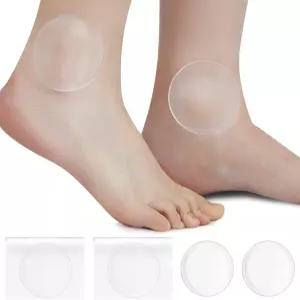 소티프 4피스 하키 발목 젤 패드 부츠용 스케이트 디스크 보호대 액세서리 스 라이딩 스키 2.48인치