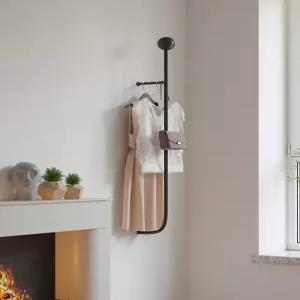미니멀 노르딕 행거 고급 골드 거실 침실 심플 1인 옷걸이