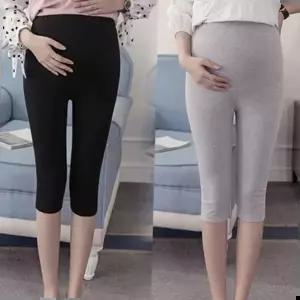 임부용골지레깅스 블랙그레이 임산부 7부레깅스 204848 2종1세트(M-XXL)