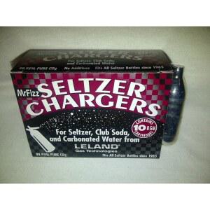 무선 탄산음료 충전기 40개 - 셀처 워터 카트리지 8g 10F 4박스