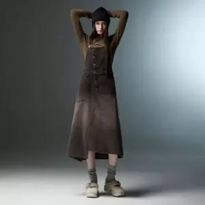 [갤러리아] [25겨울]A라인 서스펜더 데님 원피스[ER4DO160]