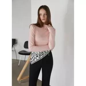 [갤러리아] [25겨울]슬림핏 하이넥 뷔스티에 풀오버[ER4KL261]