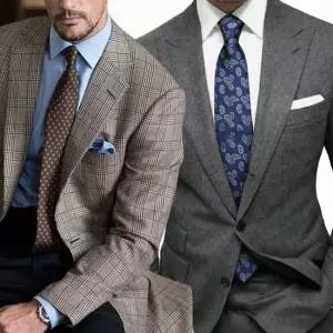 클레식 수트에 어울리는 MARHEN 솔리드 슬림 남성 자동넥타이 7cm