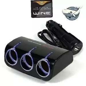 차량용 USB 시거소켓 멀티충전기 확장기