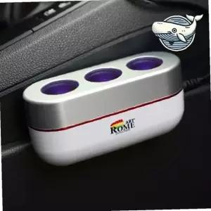 자동차 3구 충전기 멀티 소켓 LED 바이트형