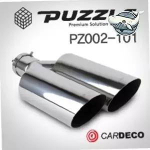 차량 튜닝용 스테인리스 듀얼 머플러 팁 멋진