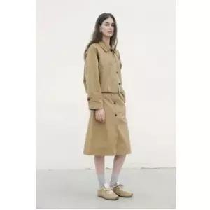 [갤러리아] [25FW]세미A라인 버튼 스커트(7215335701)