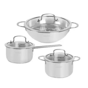 퀸센스 모던 스텐 304 인덕션냄비 3종세트 (16+18+24)