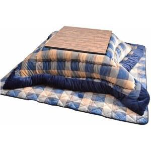 히터와 담요가 있는 MNJVCFDS 일본식 코타츠 테이블 - 겨울용 아늑한 따뜻한 침대 세트, 노트북 트레이가 커피 테이블, 다다미 바닥 스토브