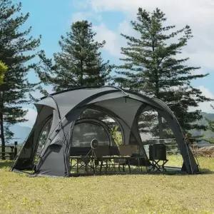 아베나키 캠핑 차박 도킹 텐트 하빌리스 대형 점보 쉘터420 4면개방