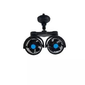 불쾌한 땀을 식혀주는 차량용 듀얼 흡착식 선풍기