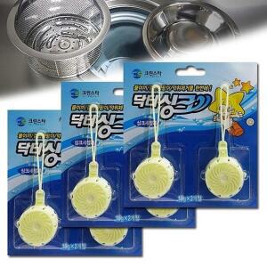 [2개구성] 닥터싱크 걸이식 걸음망세정제 6개 파란물 세정알 주방용품 씽크대 GJW04A0F9