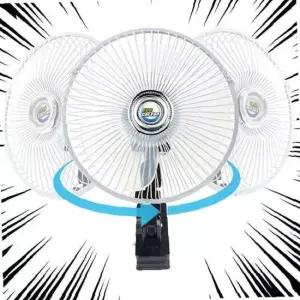 땀나는 계절에 사용하는 시원한 차량용 선풍기