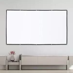 휴대용 빔스크린 16대9비율 265x150cm 캠핑 공원 발표 (WFHN11O)