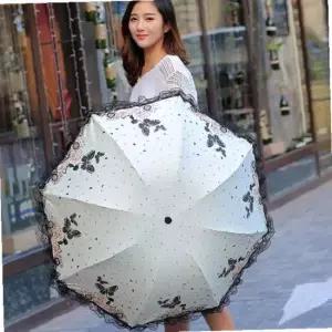 3단 레이스 양우산/양산겸용 패션우산
