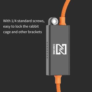 ZGCINE DT-PD 20 V-마운트 충전기 편조 케이블 D-Tap - 카메라 폰호환  USB-C PD