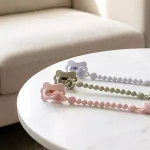 [스와비넥스]컬러 에센스 올실리콘 일자형 버터플라이 쪽쪽이 2종세트 (쪽쪽이+클립)