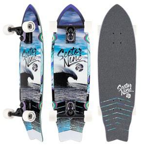 섹터 9 웨이브파크 섀도우 롱보드 완성