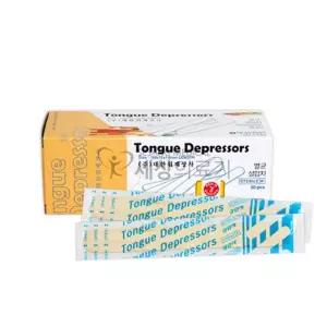 대한 멸균 설압자(50ea) 혀누르개 설압자 나무설압자 병원