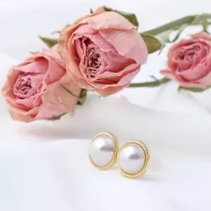 실리콘귀걸이/귀찌 썬앤펄 2종 W3BAF83